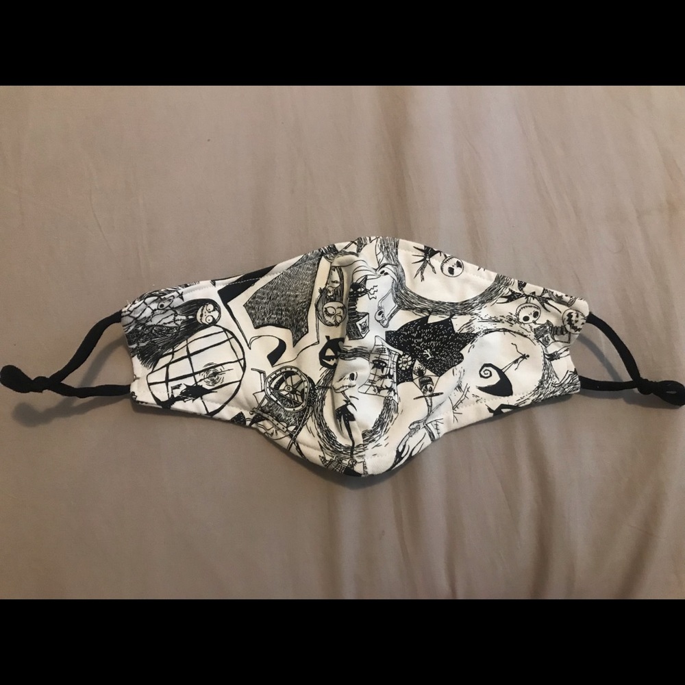 The Nightmare Before Christmas HANDMADE Face Mask